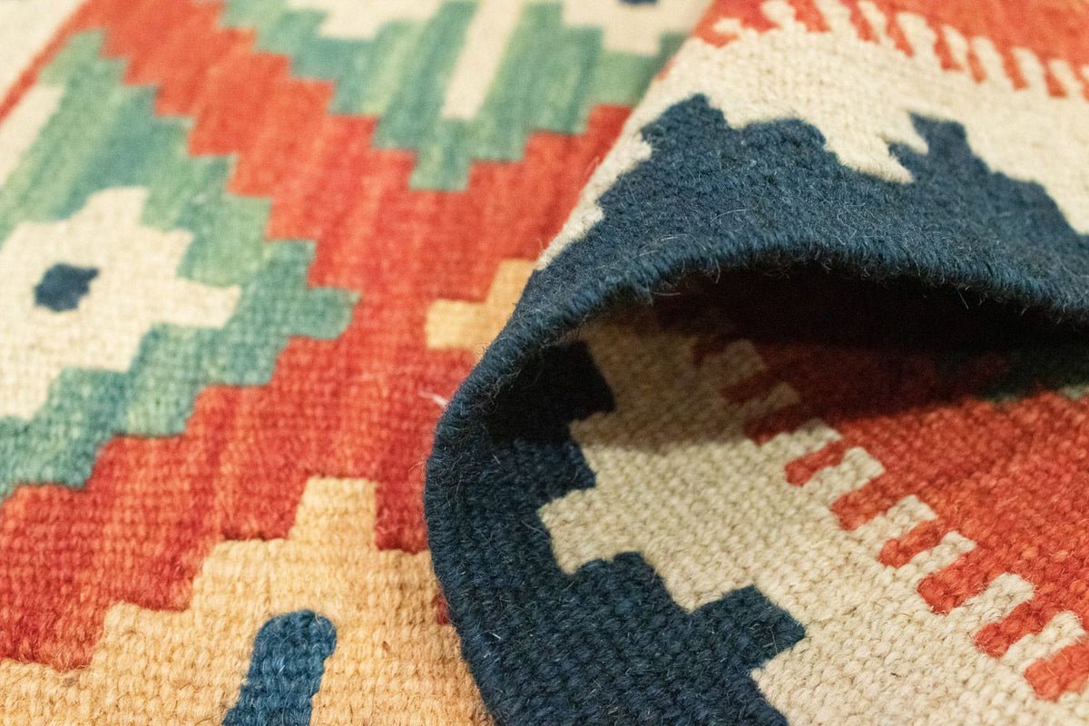 Alfombra Kelim - Oriental - 92 x 62 cm - multicolor