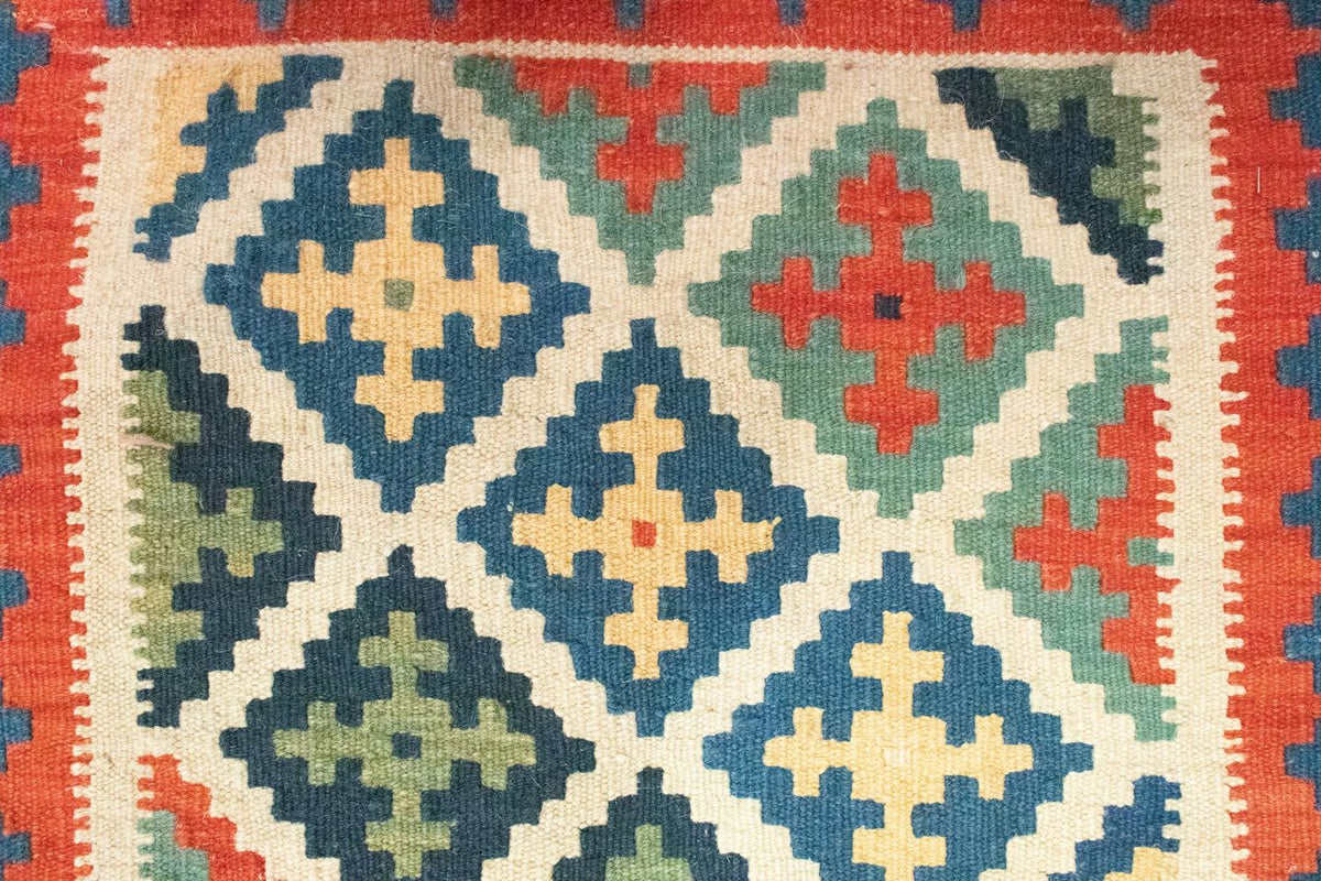 Alfombra Kelim - Oriental - 90 x 63 cm - naranja