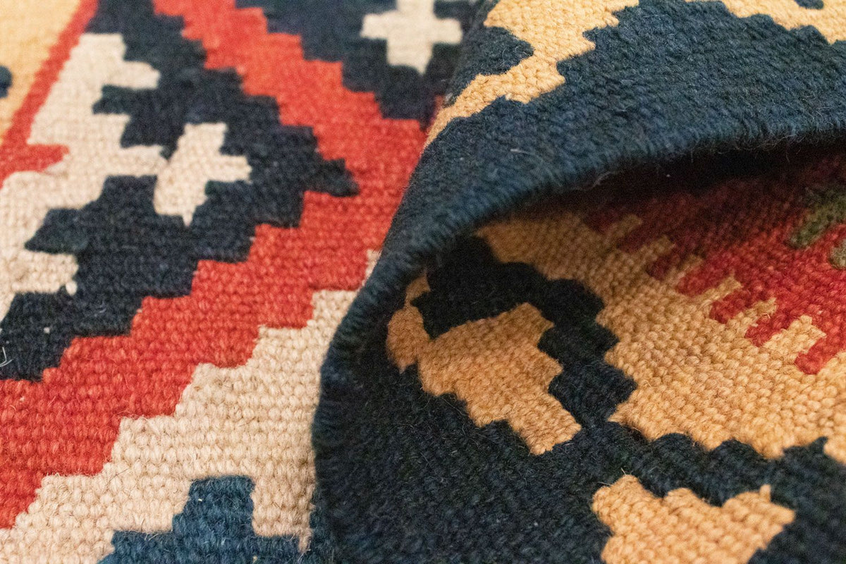 Alfombra Kelim - Oriental - 90 x 62 cm - naranja