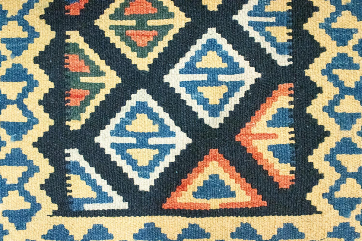 Alfombra Kelim - Oriental - 90 x 60 cm - azul