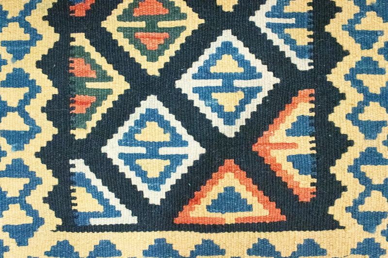 Alfombra Kelim - Oriental - 90 x 60 cm - azul