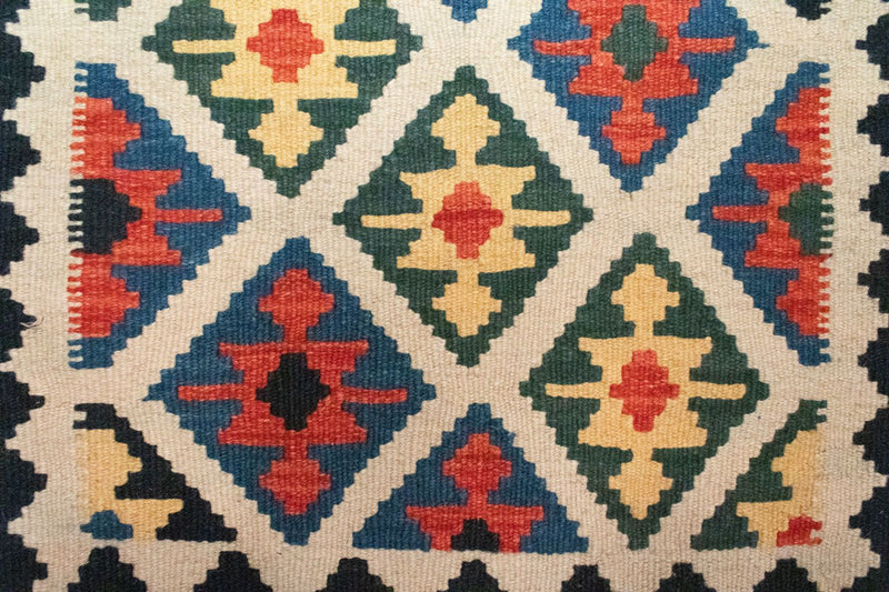 Alfombra Kelim - Oriental - 88 x 63 cm - beige