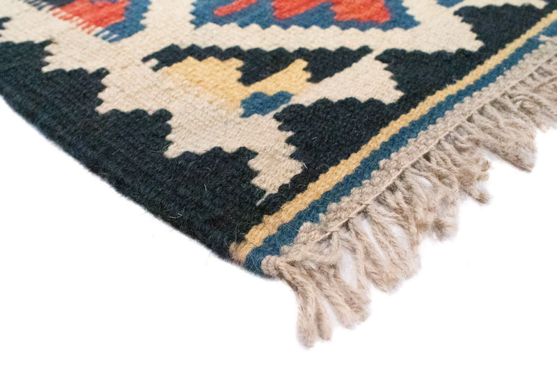 Alfombra Kelim - Oriental - 88 x 63 cm - beige