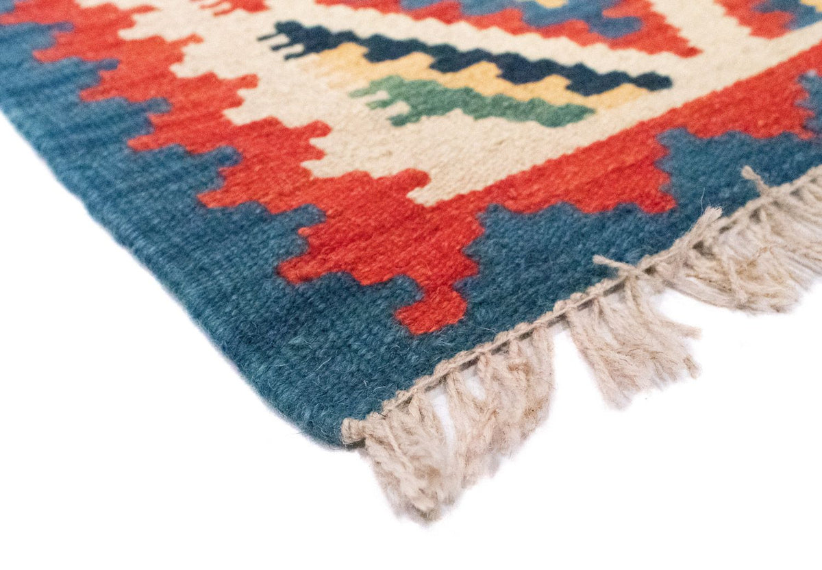 Alfombra Kelim - Oriental - 88 x 61 cm - beige