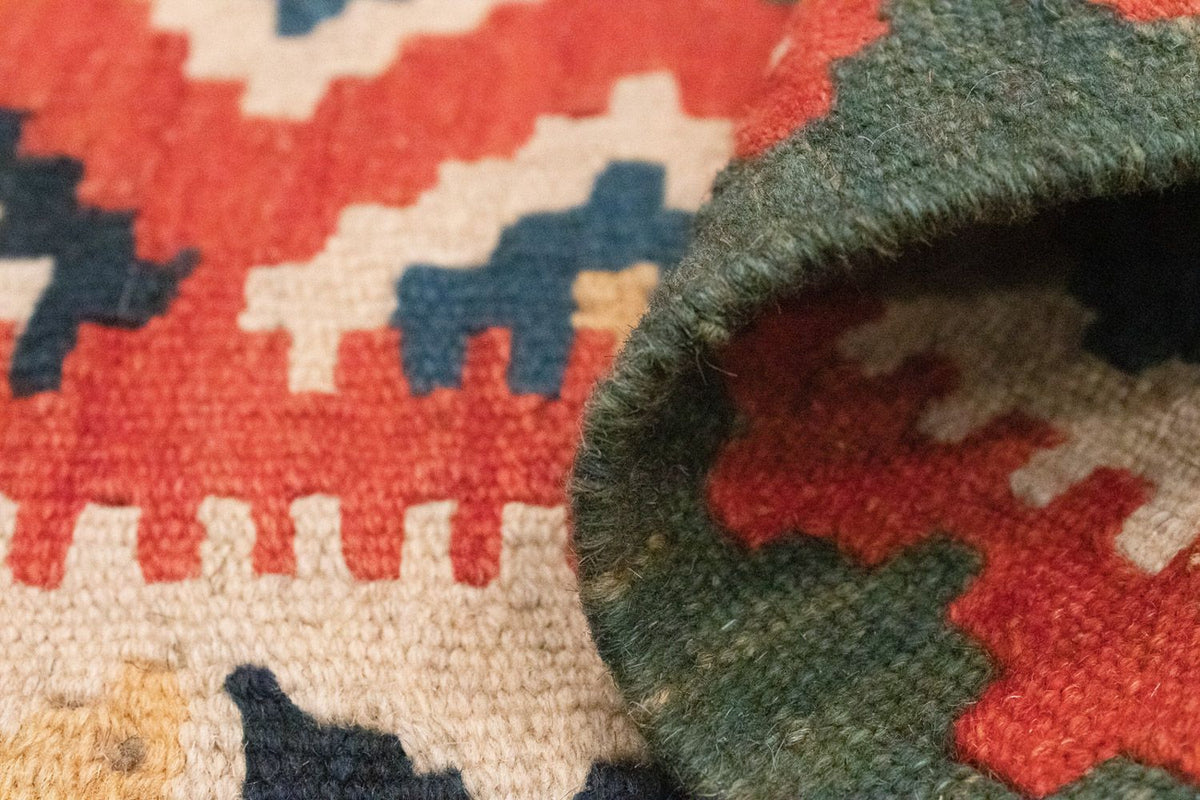 Alfombra Kelim - Oriental - 95 x 65 cm - naranja