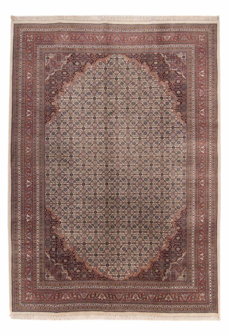 Alfombra oriental - Bidjar - Indus - 347 x 243 cm - beige