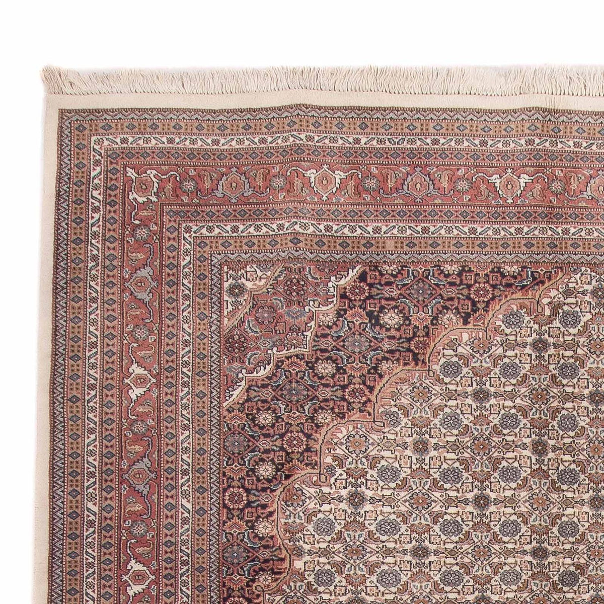 Alfombra oriental - Bidjar - Indus - 347 x 243 cm - beige