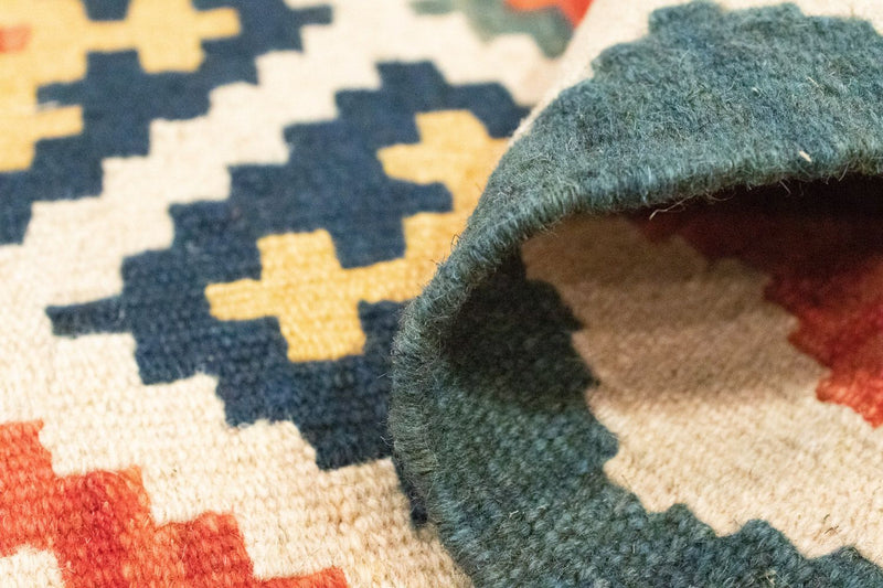 Alfombra Kelim - Oriental - 89 x 67 cm - beige