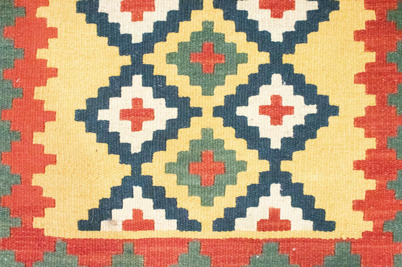 Alfombra Kelim - Oriental - 83 x 62 cm - amarillo