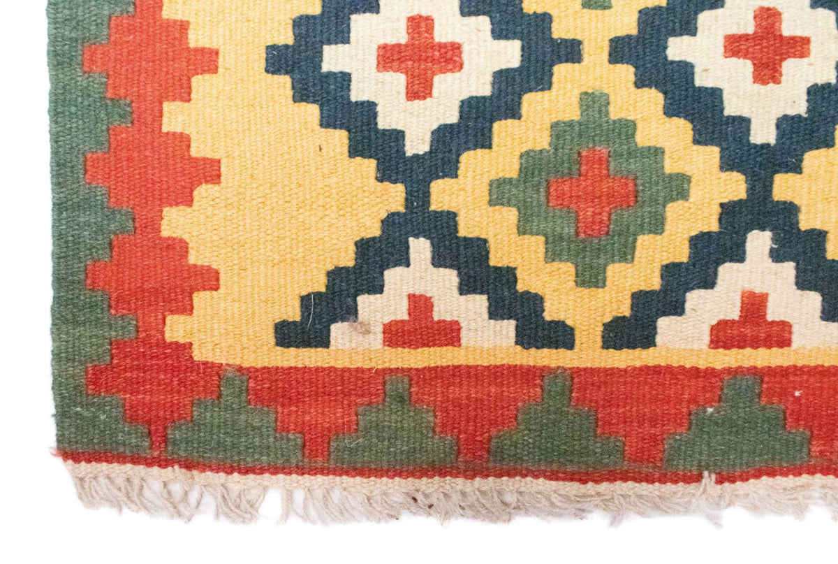 Alfombra Kelim - Oriental - 83 x 62 cm - amarillo