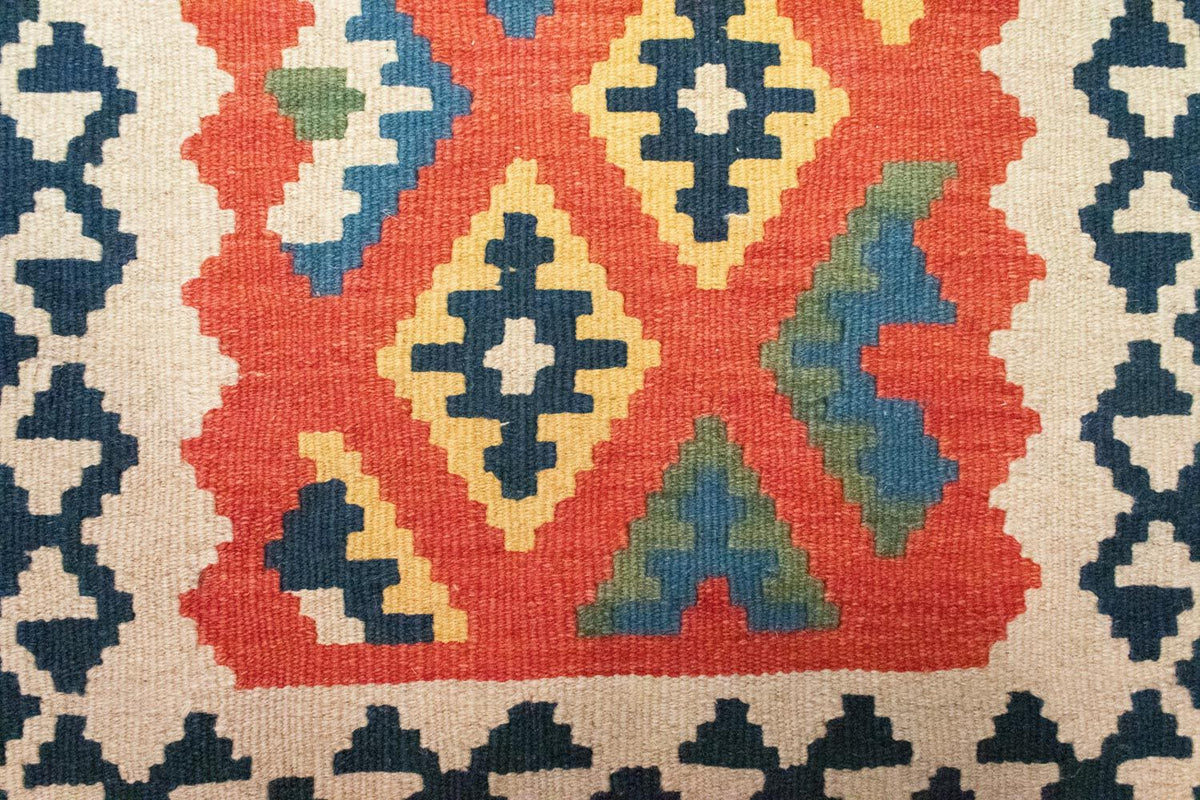 Alfombra Kelim - Oriental - 91 x 61 cm - naranja