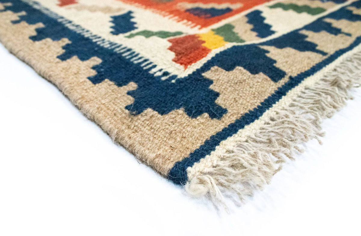 Alfombra Kelim - Oriental - 91 x 66 cm - naranja