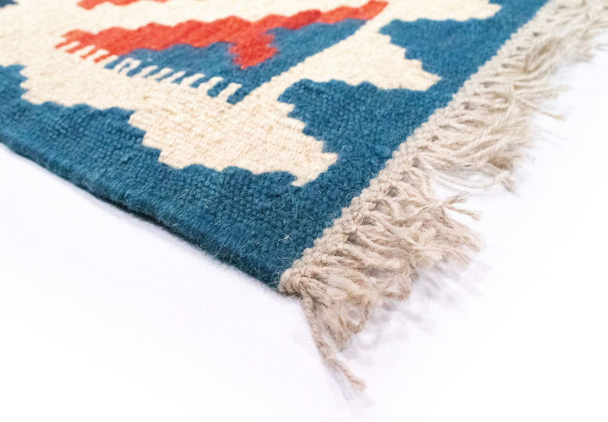 Alfombra Kelim - Oriental - 90 x 60 cm - multicolor