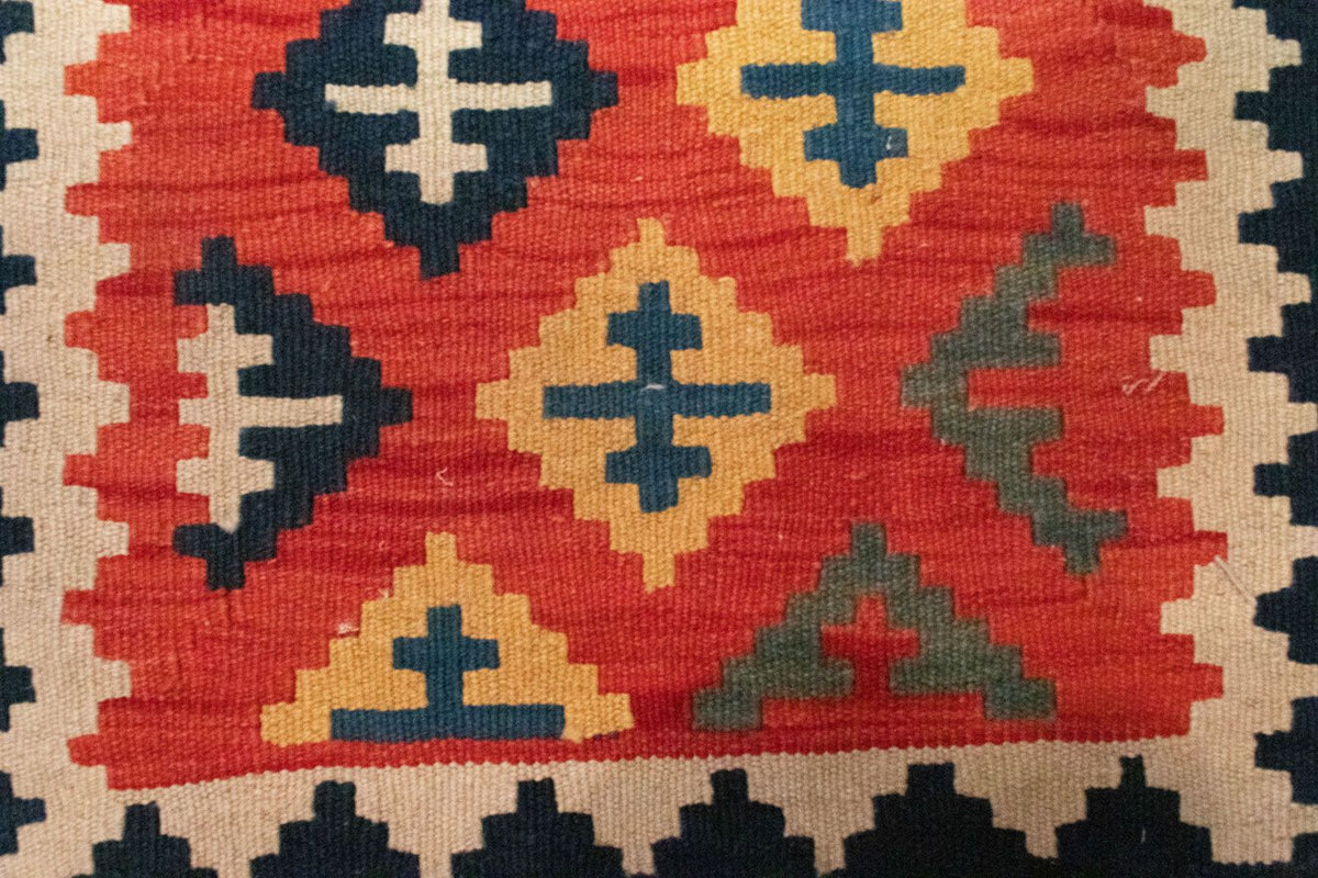 Alfombra Kelim - Oriental - 93 x 62 cm - naranja