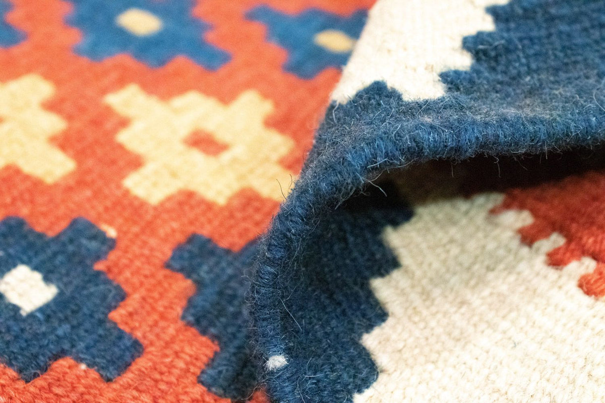 Alfombra Kelim - Oriental - 98 x 65 cm - naranja