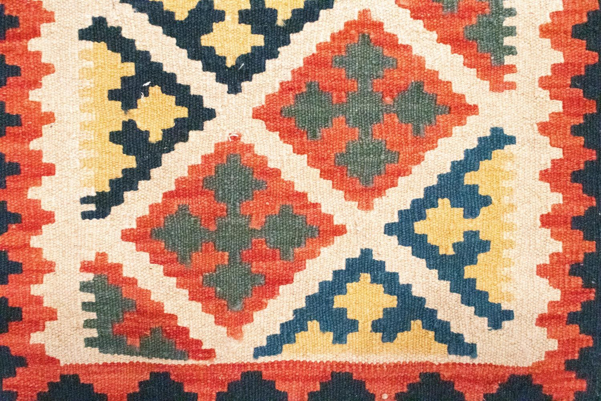 Alfombra Kelim - Oriental - 95 x 65 cm - naranja