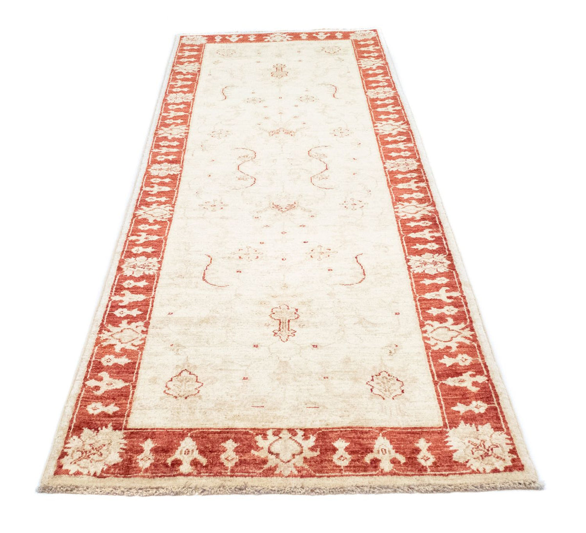 Alfombra de pasillo Alfombra Ziegler - 251 x 83 cm - beige