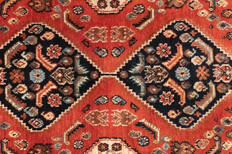Alfombra de pasillo Alfombra persa - Nómada - 249 x 96 cm - rojo