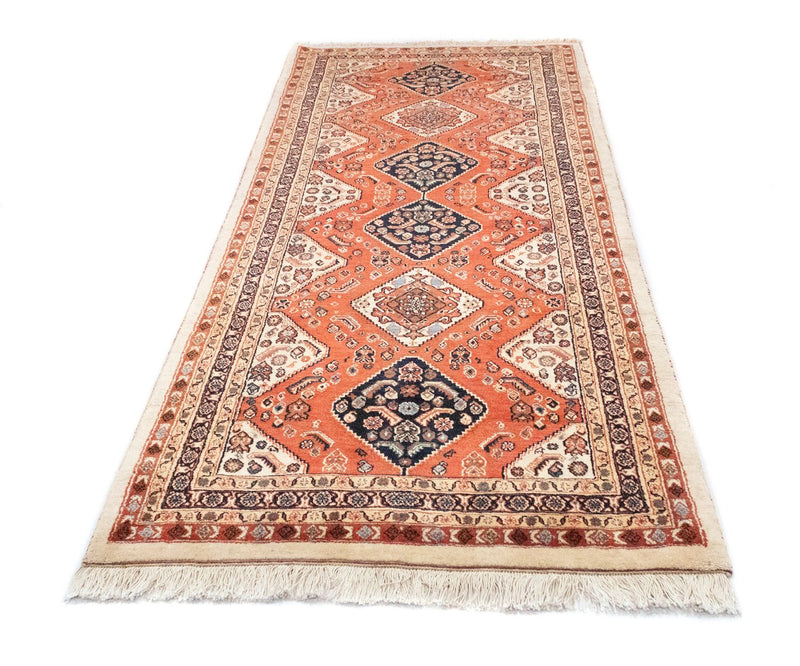 Alfombra de pasillo Alfombra persa - Nómada - 249 x 96 cm - rojo