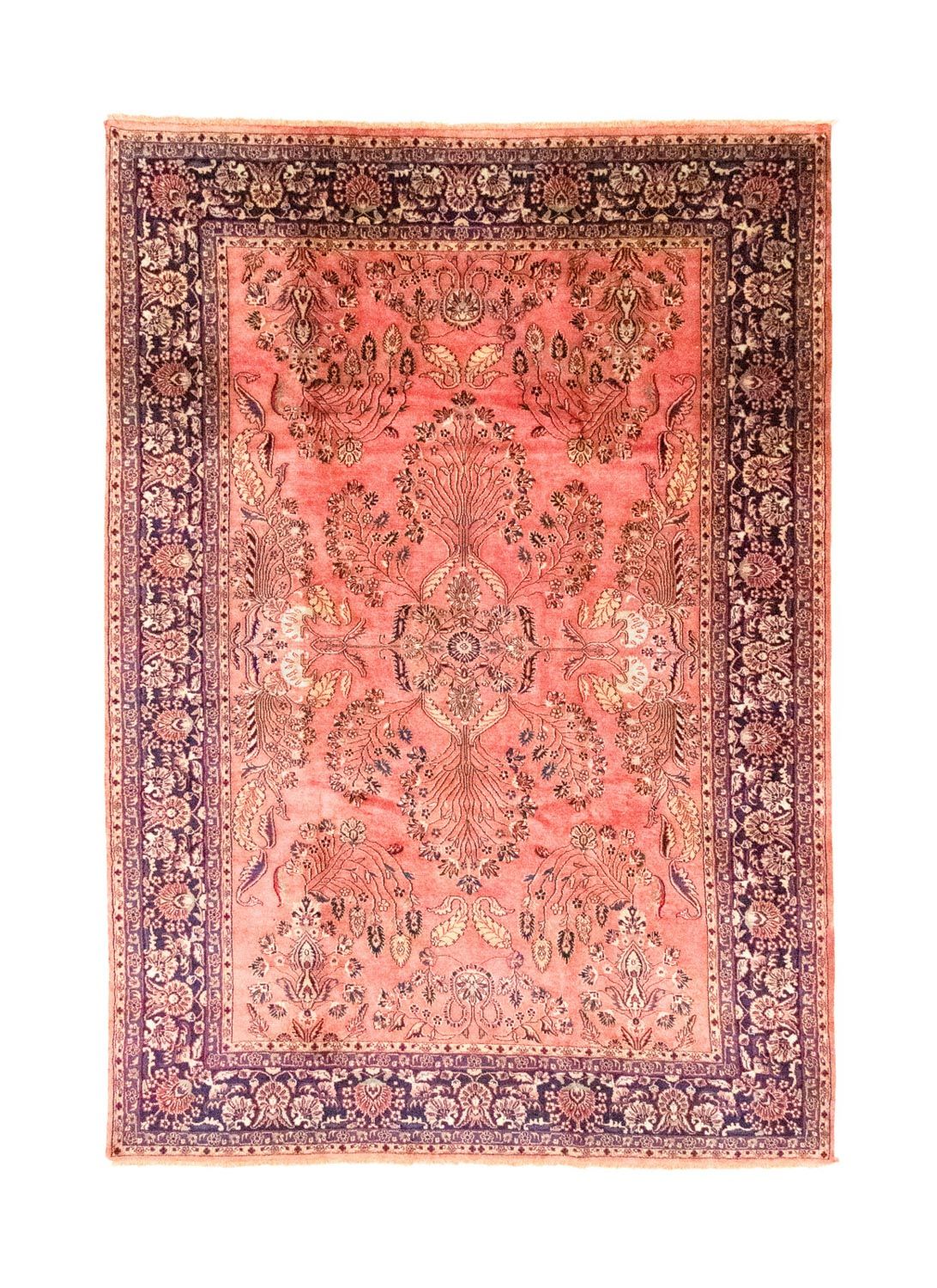 Alfombra persa - Clásica - 293 x 202 cm - naranja