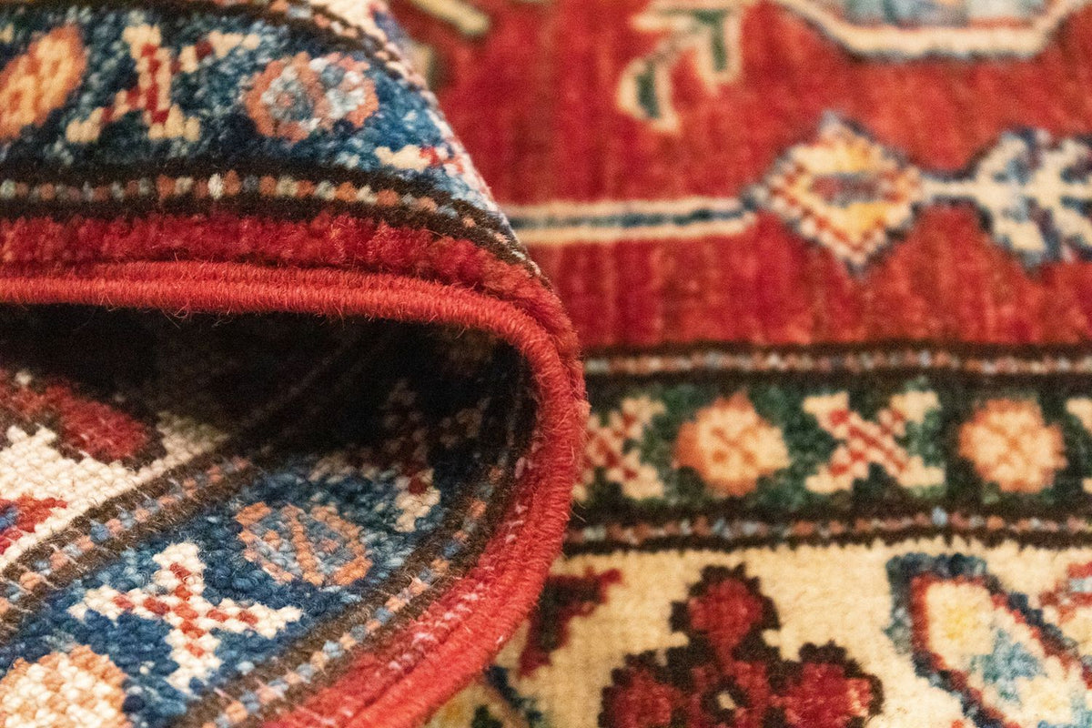 Alfombra Ziegler - Kazak - 93 x 62 cm - rojo