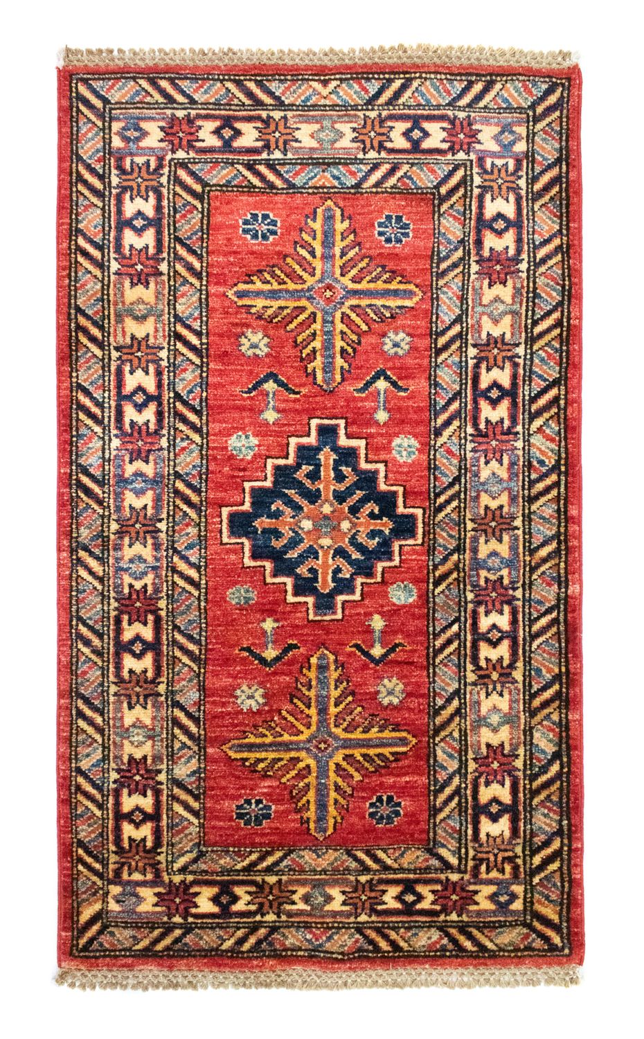 Alfombra Ziegler - Kazak - 107 x 62 cm - naranja