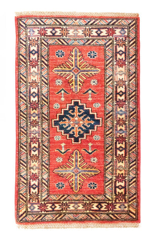 Alfombra Ziegler - Kazak - 106 x 62 cm - naranja