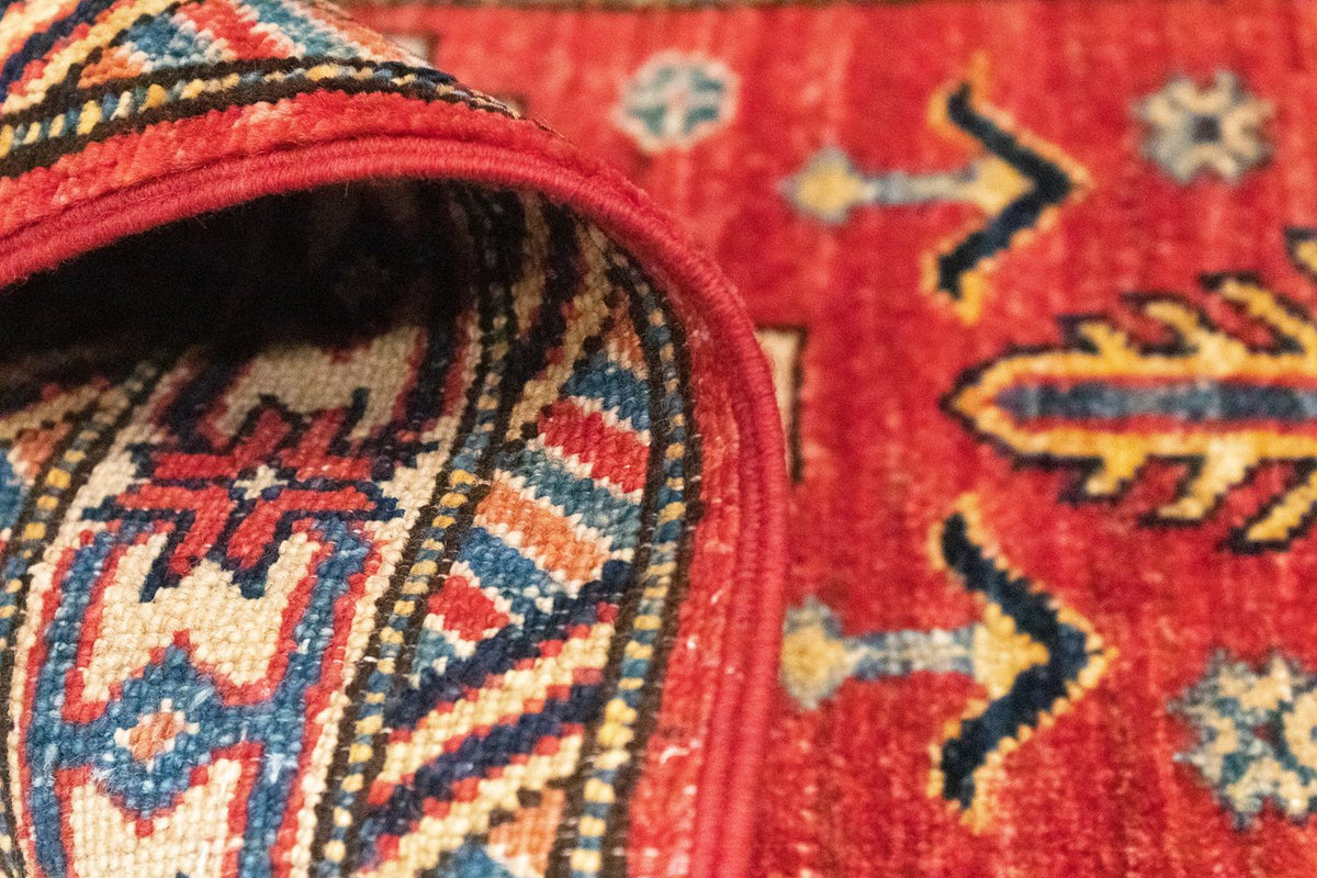 Alfombra Ziegler - Kazak - 106 x 62 cm - naranja