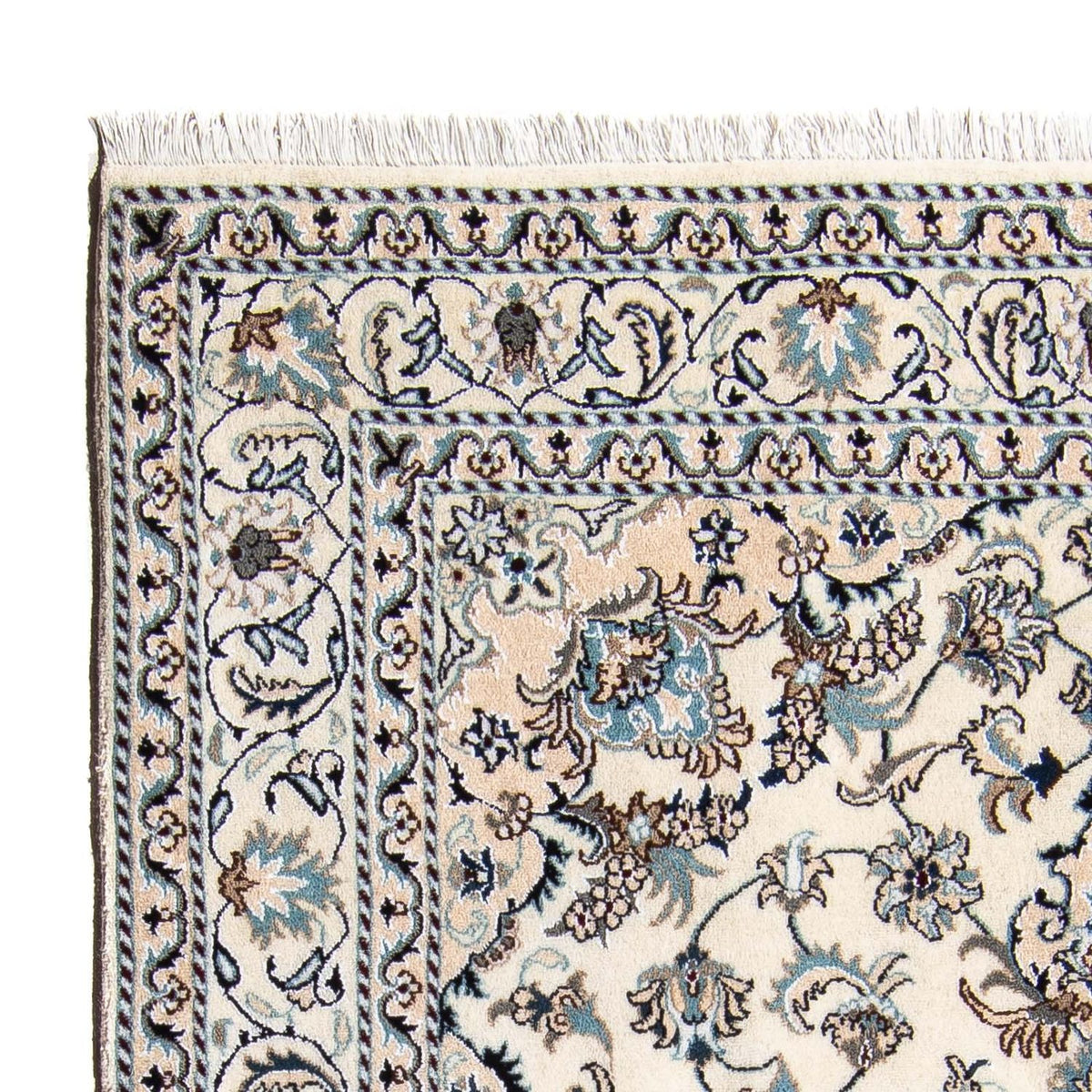 Alfombra persa - Nain - 229 x 167 cm - beige