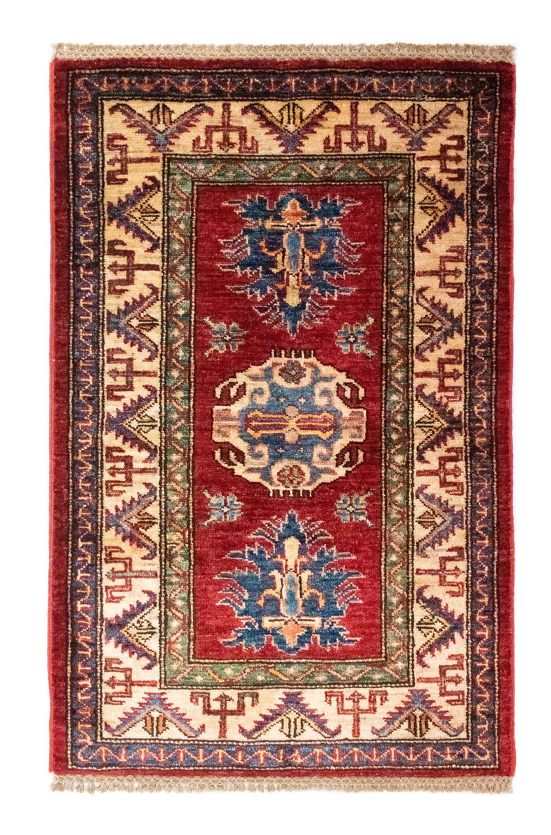 Alfombra Ziegler - Kazak - 96 x 62 cm - rojo