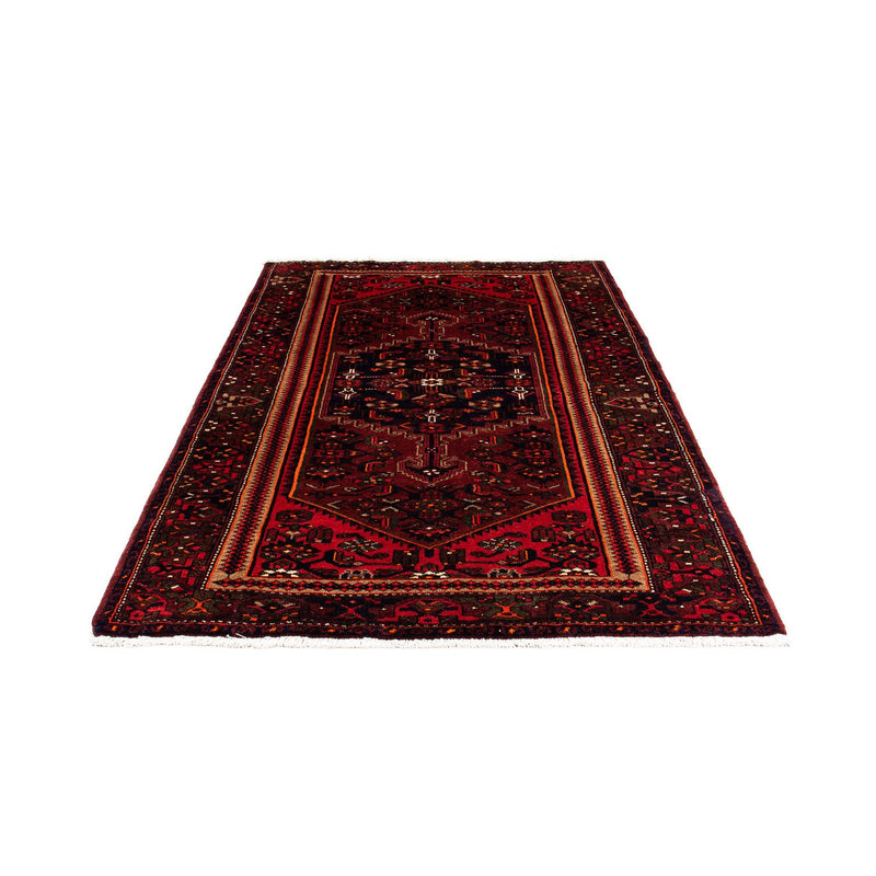 Alfombra persa - Nómada - 226 x 146 cm - rojo oscuro