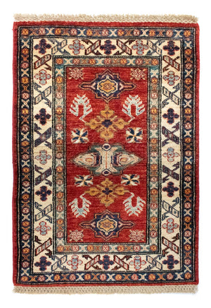 Alfombra Ziegler - Kazak - 88 x 61 cm - rojo