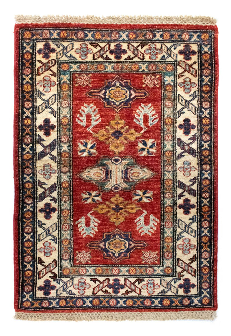 Alfombra Ziegler - Kazak - 88 x 61 cm - rojo