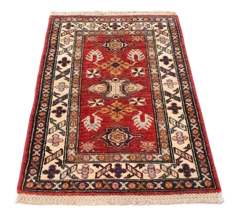 Alfombra Ziegler - Kazak - 88 x 61 cm - rojo