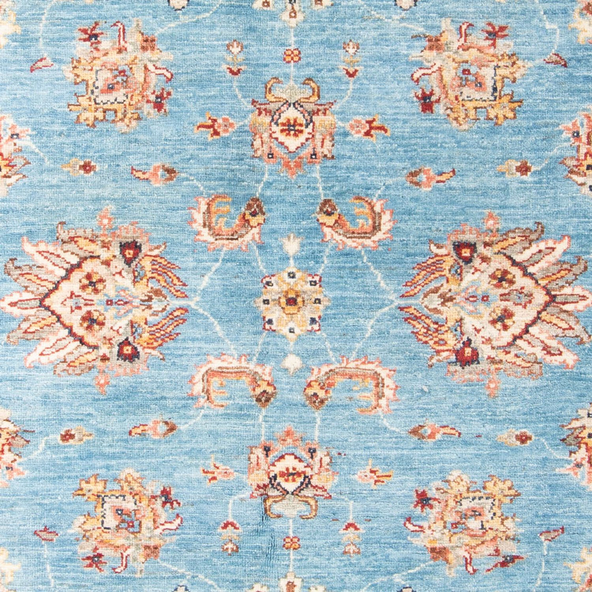 Alfombra Ziegler - 186 x 123 cm - azul claro