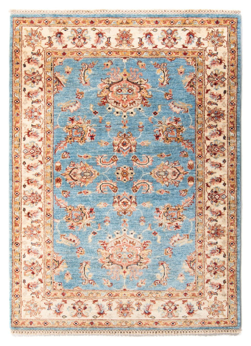 Alfombra Ziegler - 161 x 104 cm - azul claro