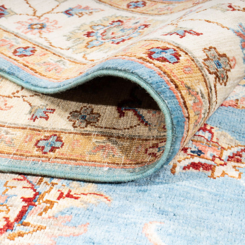 Alfombra Ziegler - 204 x 153 cm - azul claro