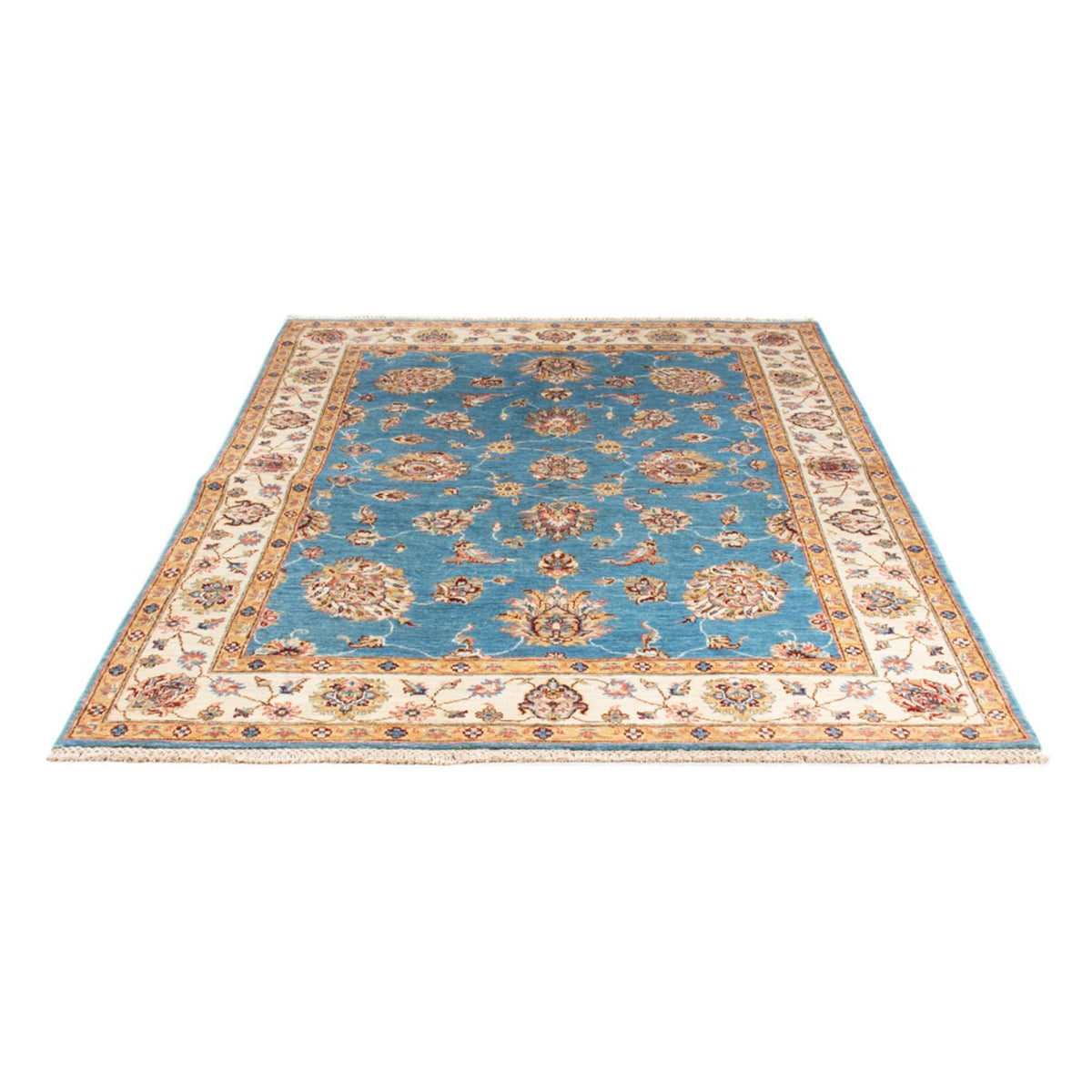 Alfombra Ziegler - 204 x 153 cm - azul claro