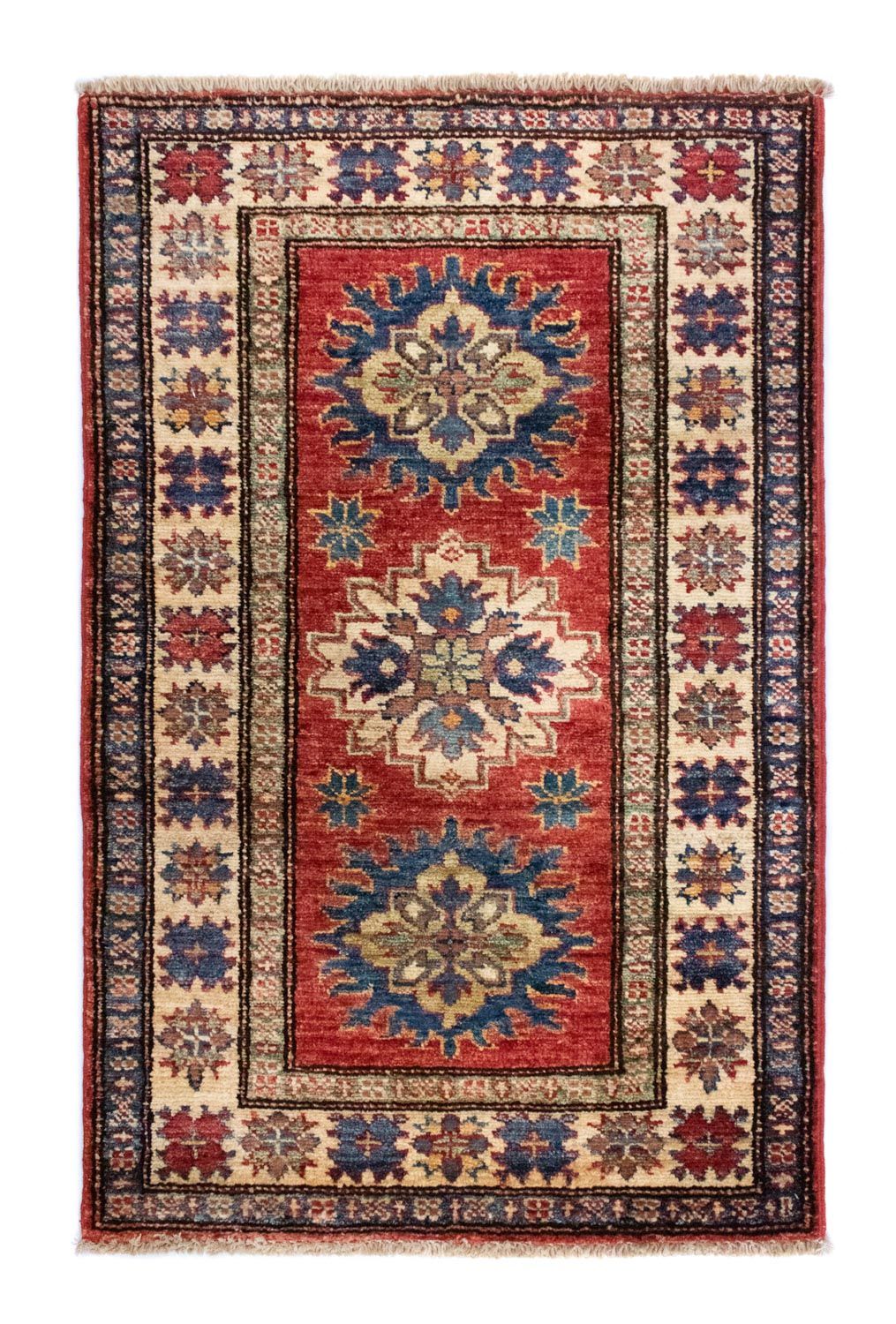Alfombra Ziegler - Kazak - 95 x 60 cm - rojo