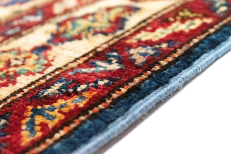 Alfombra Ziegler - Kazak - 97 x 65 cm - azul