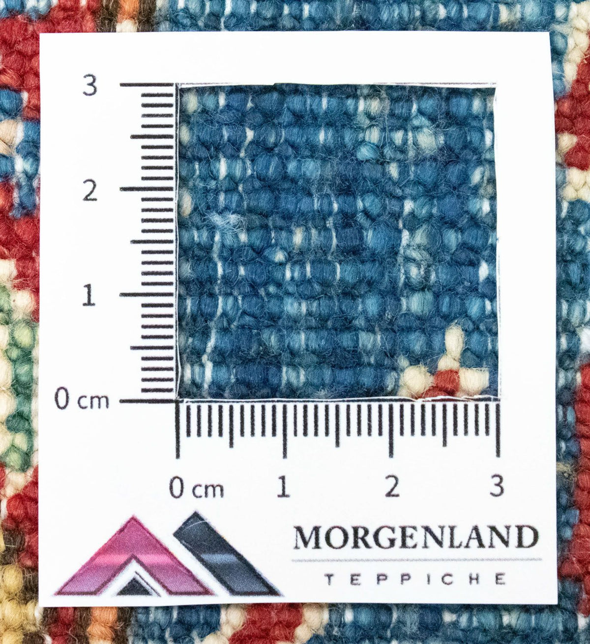 Alfombra Ziegler - Kazak - 97 x 65 cm - azul