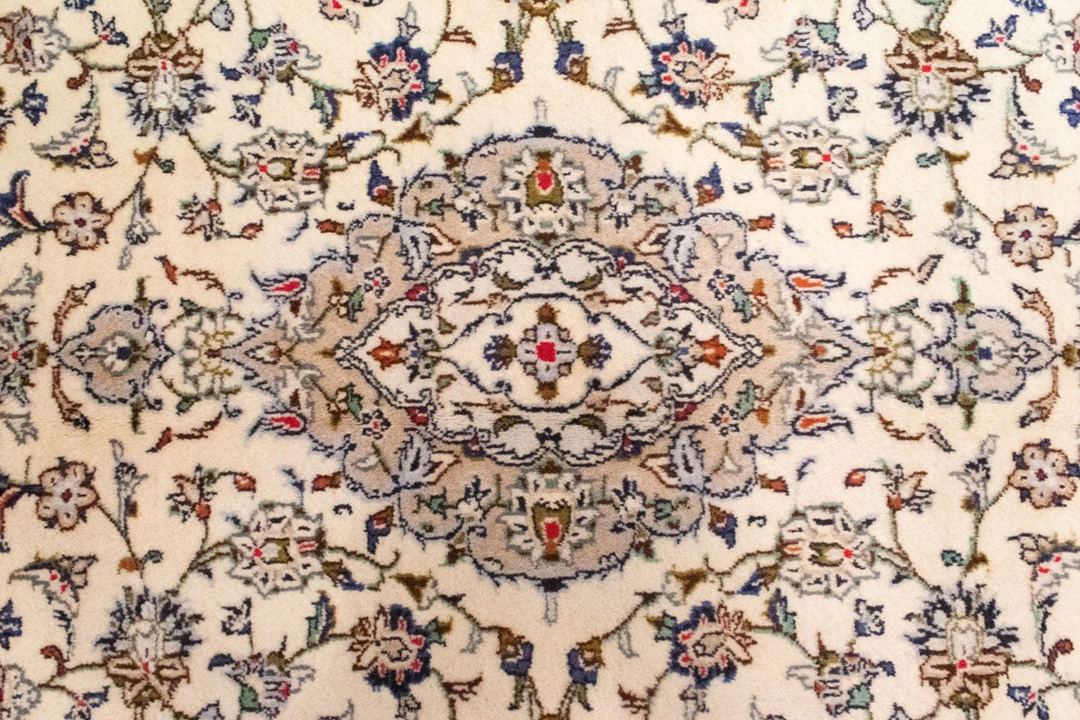 Alfombra persa - Keshan - 298 x 194 cm - beige