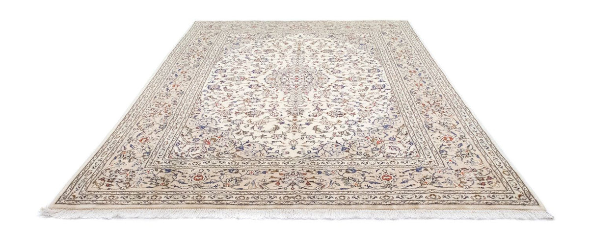Alfombra persa - Keshan - 298 x 194 cm - beige