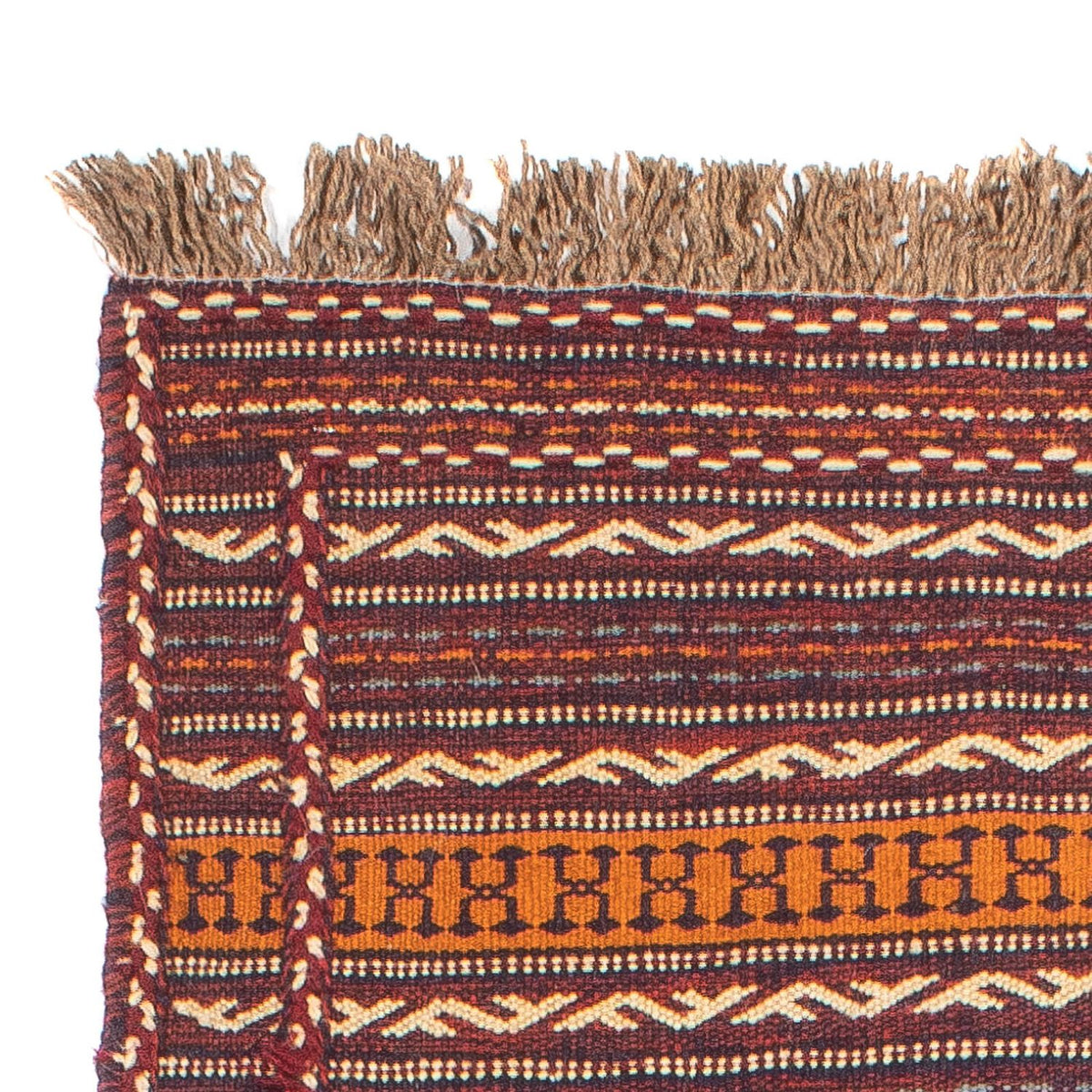 Alfombra de pasillo Alfombra Kelim - Oriental - 192 x 70 cm - multicolor