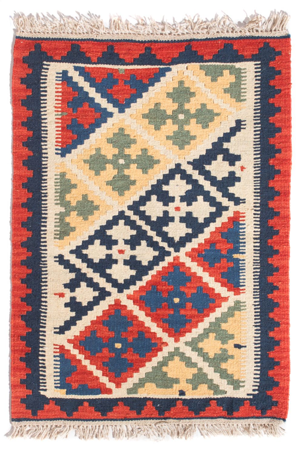 Alfombra Kelim - Oriental - 93 x 63 cm - multicolor