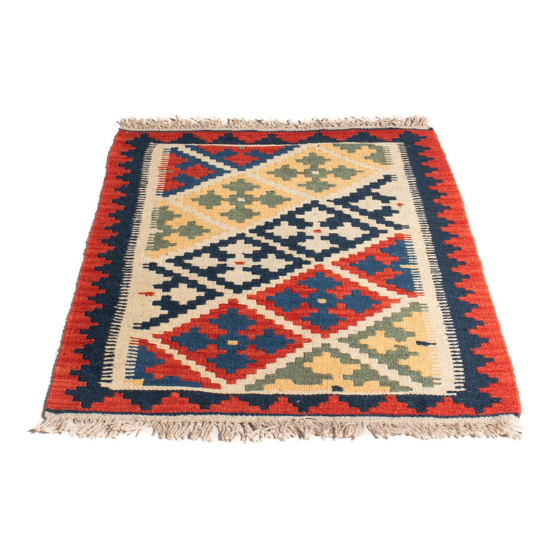 Alfombra Kelim - Oriental - 93 x 63 cm - multicolor