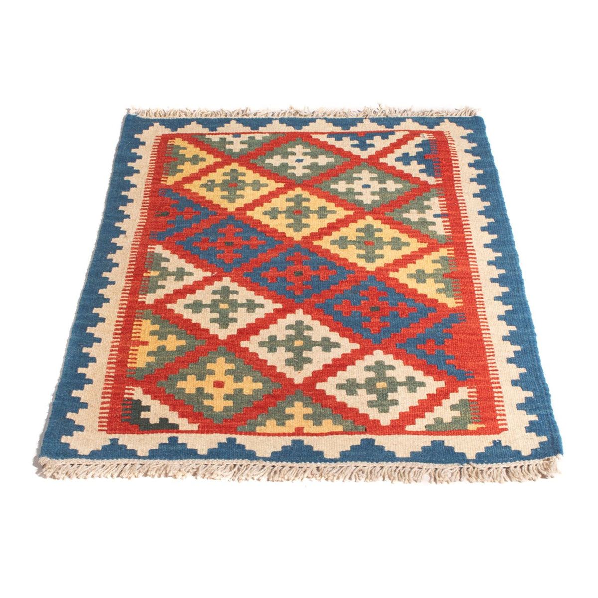 Alfombra Kelim - Oriental - 94 x 64 cm - multicolor