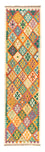 Alfombra de pasillo Alfombra Kelim - Splash - 297 x 86 cm - multicolor