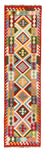 Alfombra de pasillo Alfombra Kelim - Splash - 292 x 80 cm - multicolor