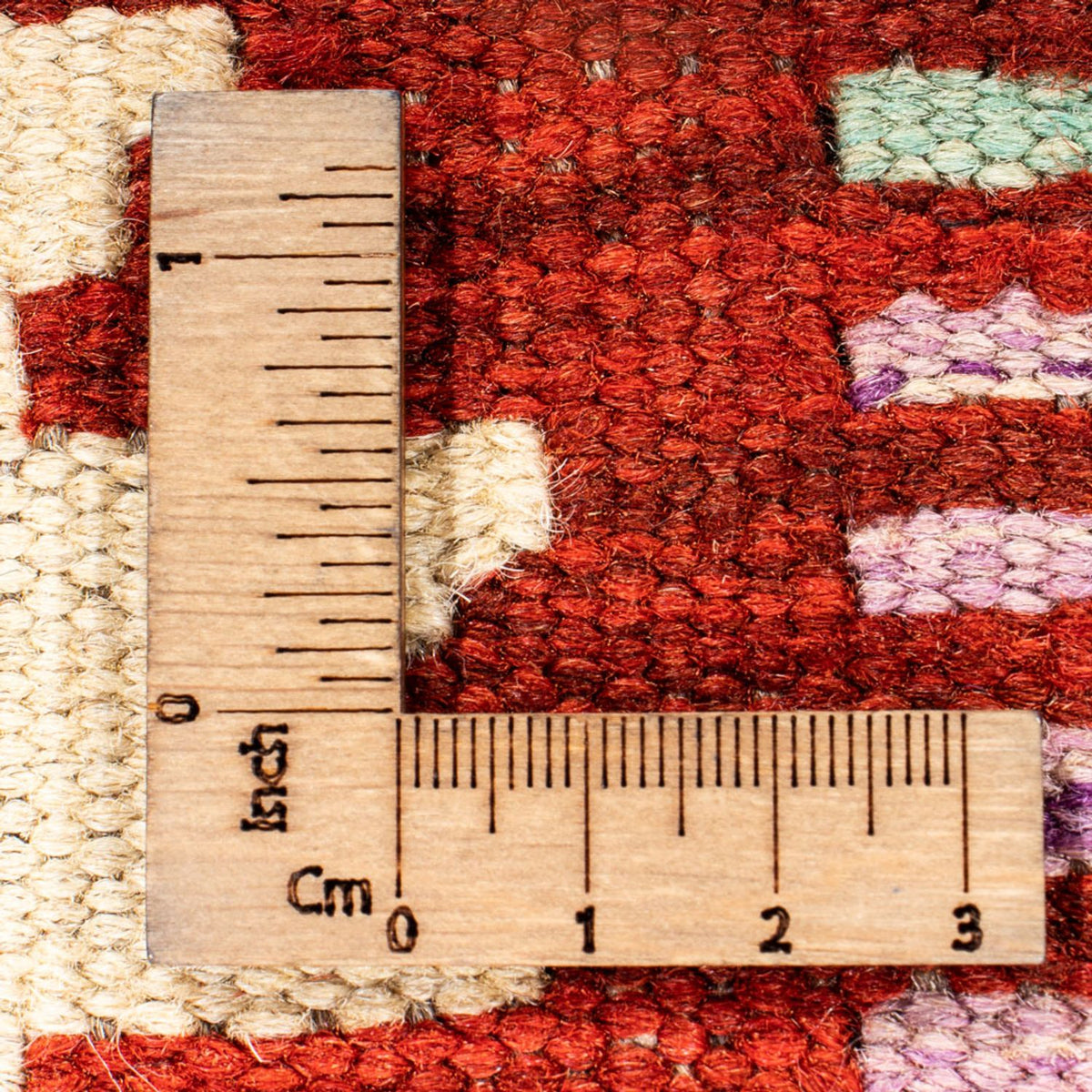 Alfombra de pasillo Alfombra Kelim - Splash - 292 x 80 cm - multicolor